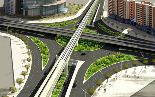 Intersection – Thanh Xuân Tunnel (Underpass)